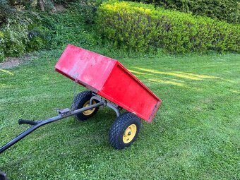 Vozík za zahradní traktor/rider - 2