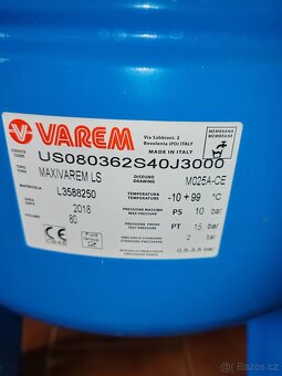Tlaková nádrž VAREM - 2