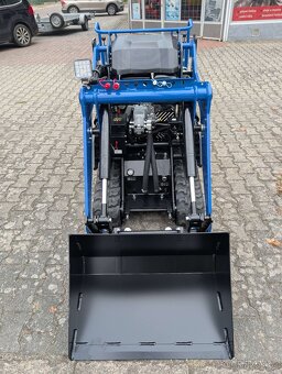 Pásový mini nakladač Scheppach MKL730 lopata+ paletové vidle - 2