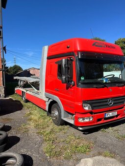 Přepravník aut Mercedes Atego 818L do 7,5t. - 2