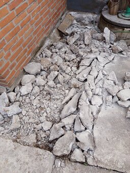 Daruji betonovou suť - 2