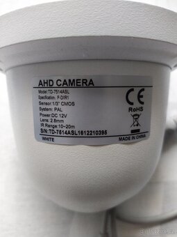 2ks analogová kamera model TD-7514ASL - 2