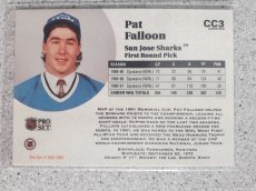 Hokejova karta 1991-92 Pro Set Pat Falloon #CC3 - 2