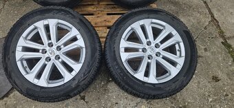 Alu kola r18 5x114,3 Toyota, Rav 4, zimní 225/60 - 2