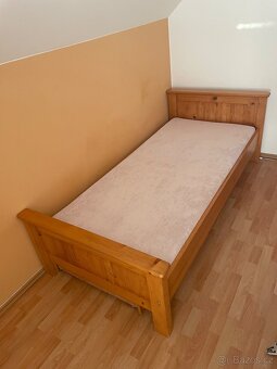 Postel z masivu 90x200 (osobní odběr) - 2