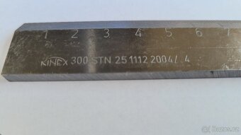 Měřítko s úkosem, bez povrchové úpravy 300 mm KINEX, PN 25 1 - 2