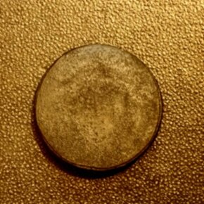 kovová Hornická medaile se Zkříženými Kladivy, 42x12mm - 2