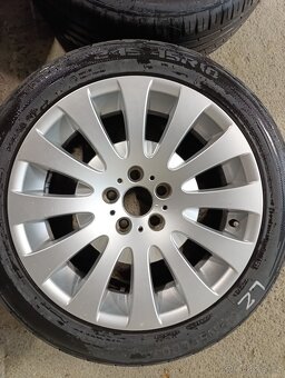 Prodám originál ALU disky i s pneumatikami 245/45 R18 BMW - 2