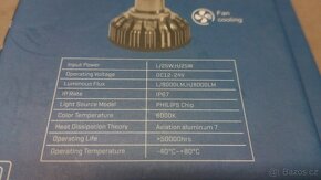 LED Žárovky H1,H4,H7,H8,H11 - parkovačky,couvačky - 2