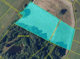 Prodej pole 15737 m² - Kameničky - 2