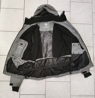 pánská lyžařská bunda- šedá, velikost 52 - 2