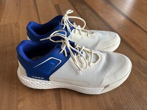 Pánské golfové boty INESIS - Grip Dry bílo-modré vel. 40 - 2