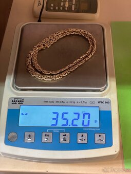 Zlatý řetěz 14K - 2