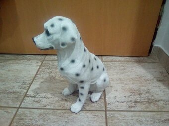 Soška pes dekorace socha dalmatin - 2