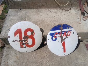 Msmaltované cedule ČSAD - 2