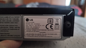 DVD přehrávač LG DVX582H - 2