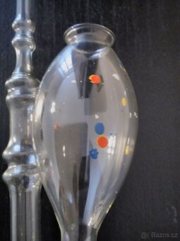 Skleněná fajfka, retro - 2