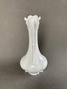 Royal Dux Bílá porcelánová váza, karafa - 2