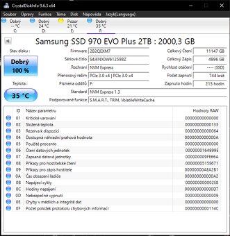 M.2 disk Samsung 970 EVO PLUS 2TB - 2