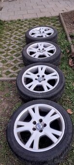 Originál lité disky na Volvo 17" + pneu - 2