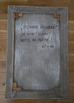 Originální obraz od Karla Jerieho, akryl, 2011 - 2