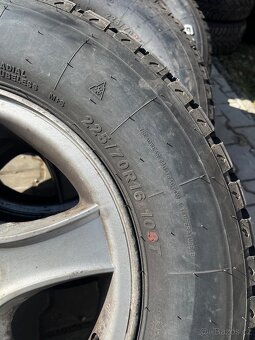 Alu kola 5x114.3r16 s pneu 225/70 r16 offroad - 2