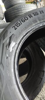 Pneumatiky Continental 215/60.r18 nové najeto 100km - 2