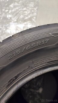 215/65/17 Hankook Ventus Prime3, DOT 0422, 7.3-6.3mm. - 2
