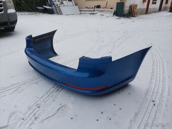 Zadní nárazník Octavia 2 RS před FL modrá 9463 - 2
