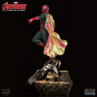 AVENGERS AGE OF ULTRON VISION 1:6 SCALE DIORAMA STATUE FROM - 2