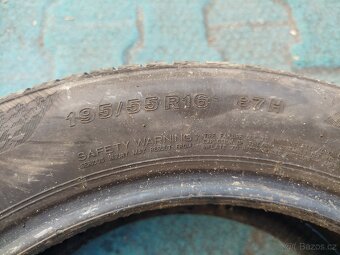 Bridgestone Touranza 195/55R,16 cca 95% letní - 2