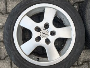 ALU kola (elektrony) Enzo R15 se slušnými pneu 185/55 R15 - 2