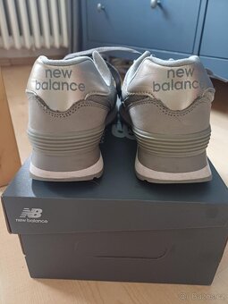 New Balance dámské šedé WL574WNK - 2