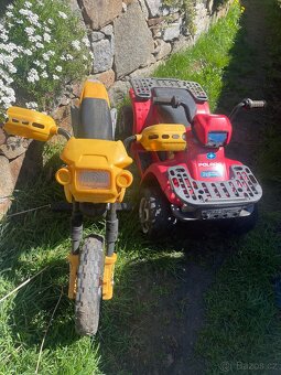 Elektr autíčko motorka čtyřkolka - 2