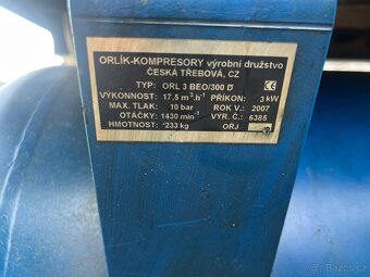 Kompresor Orlik 3 BEO/300D - 2