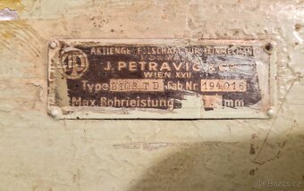 Sloupová vrtačka J. PETRAVIC & Co B1063 T – funkční - 2