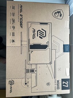 27" MSI MAG 27CQ6F - 2