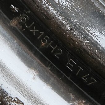 Disky na Škoda, VW, Seat 6Jx15 ET47 č. AD23 - 2