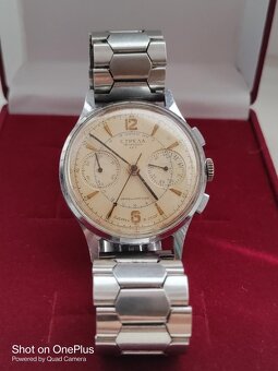 VYHLEDÁVANY CHRONOGRAF STRELA - ŠIP - ALEXEJ LEONOV CCA 1965 - 2