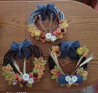 Dušičkové či podzimní věnce - 2