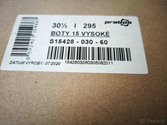 Boty Prabos vysoké vel. 30,5 - 2