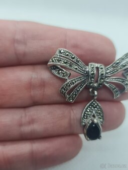 starožitná brož Art Deco - 2