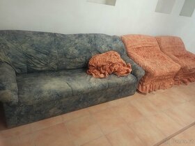 Pohovka + 2x křeslo - 2