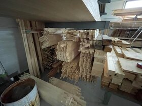Dřevěné hoblované přířezy - 2