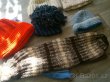 Čepice zimní pletené, - 2