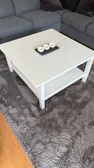 Konferenční stolek HEMNES (IKEA), bílé mořidlo. - 2
