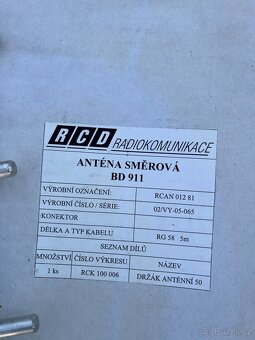 Anténa směrová BD 911.. 2ks - 2