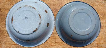 2X SMALTOVANÉ LAVORY - 2