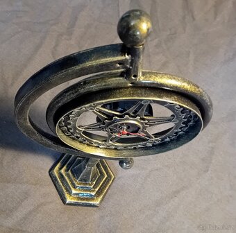 STEAMPUNK RECYCLE ART - PATINOVANÝ KOV - HODINY, ZRCADLA - 2