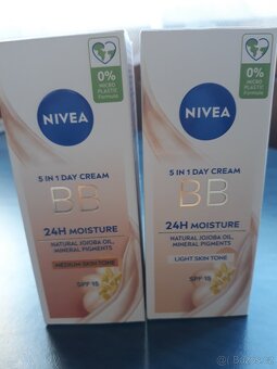 2x Nivea BB krém + rtěnky - NOVÉ - 2